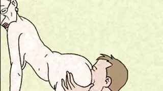 Найз залуу нь blowjob өгөх.